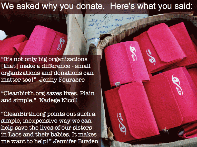 Why donate?